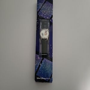 NEW WALT DISNEY WORLD LIMITED RELEASE EDITION TIMEPIECE BLACK WATCH MICKEY MOUSE